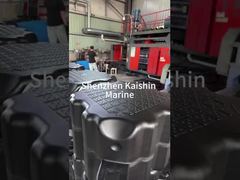 Trwały modułowy pływający dok z HDPE