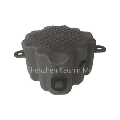 Modular Floating Dock with Non-slip Surface UV Stabilized and 350 Kg Load Capacity for Stable Water Platforms