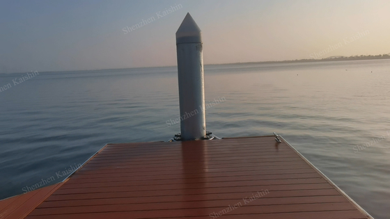Aluminum Alloy Floating Dock Design Marine Grade Yacht Berth Marina Gangway