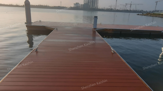 Marine Aluminum Floating Dock Marine Floating Pontoon Yacht Pier
