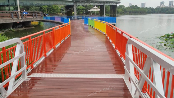 Aluminum Alloy Floating Dock Design Marine Grade Yacht Berth Marina Gangway