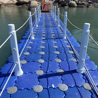 Lightweight Structure HDPE Modular Floating Cube Dock Marina Floating Jet Ski Pontoon