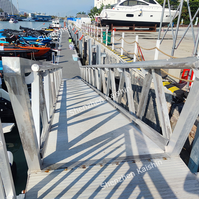 Rampa pomostu pływającego dla doków morskich z aluminium 6061 T6