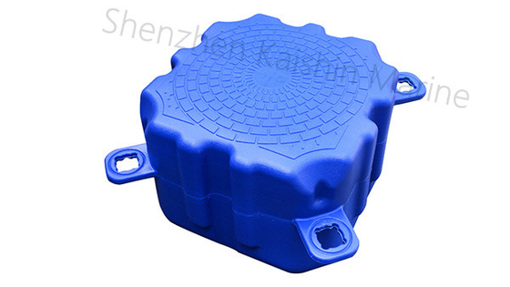 Przenośna pływająca platforma z HDPE, plastikowe pływające kostki dokujące o pływalności 350 kg/m2
