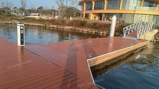 Finger Floating Dock Design Morska konstrukcja aluminiowa HDPE Pływający dok Pier