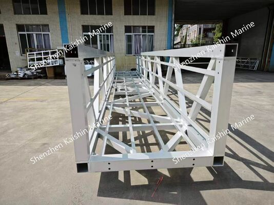 Przejście morskie z antypoślizgowego stopów aluminium 6061-T6 o pojemności ładunkowej 400 kg/m2 i długości życia 15-20 lat dla płynącego mostu doków
