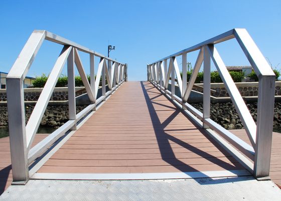 Możliwe do dostosowania opcje Marynarki aluminiowe z pojemnością ładowania 300 kg/m2 Ponton pływający